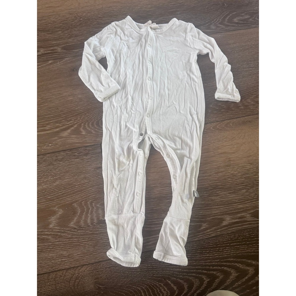 Kyte coverall white 6-12 mos Halloween costume base layer tie dye